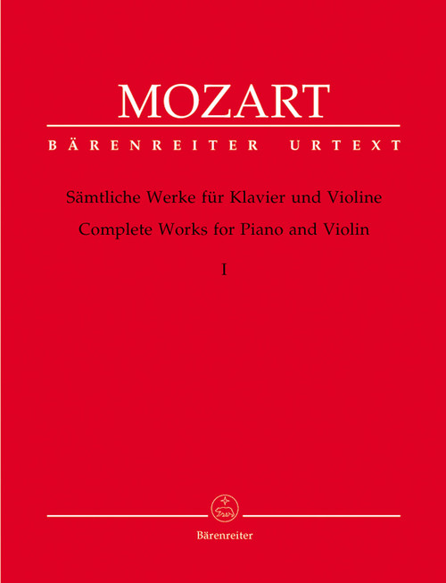 Complete Works for Violin and Piano, Volume I [Bar:BA5761]