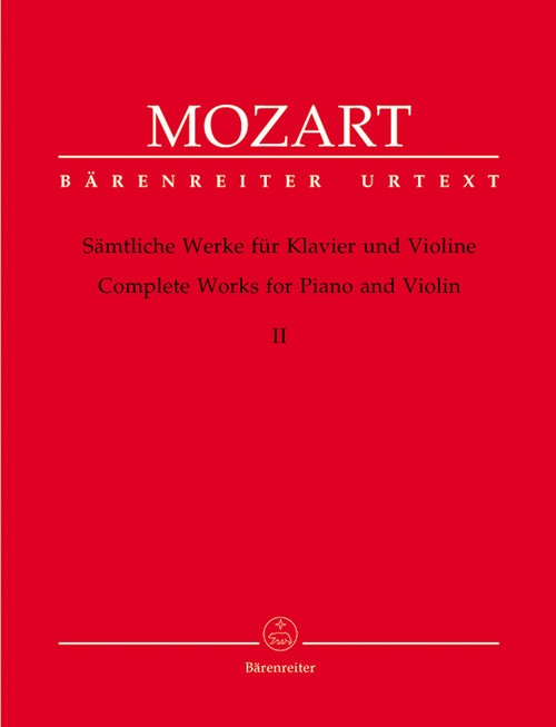 Mozart, Sämtliche Werke für Klavier und Violine, Band 2 [Bar:BA5762]