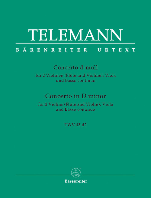 Telemann, Concerto a quattro [Bar:BA5875]
