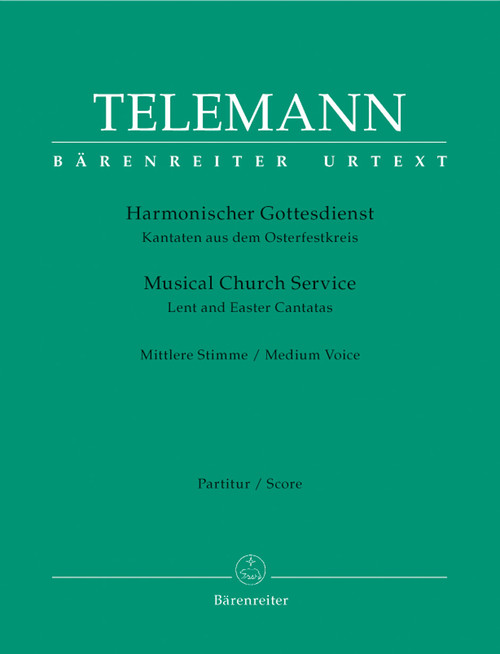 Telemann, Musical Church Service [Bar:BA5895]