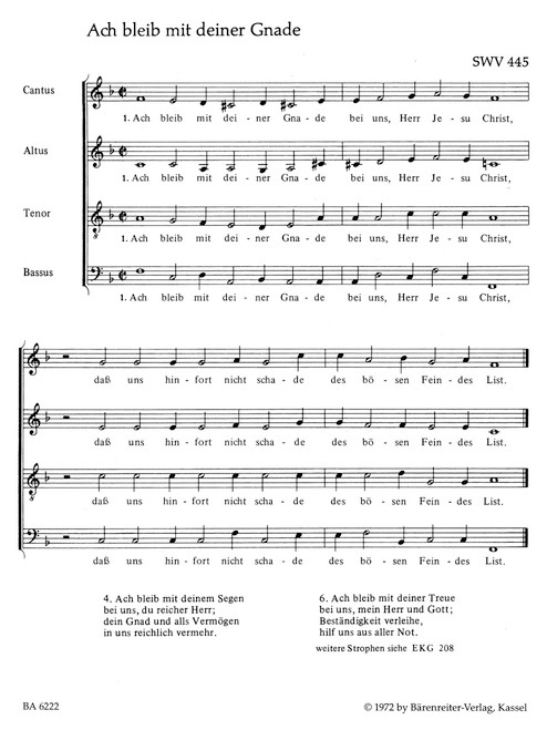 Ausgewählte geistliche Chorsätze [Bar:BA6222]