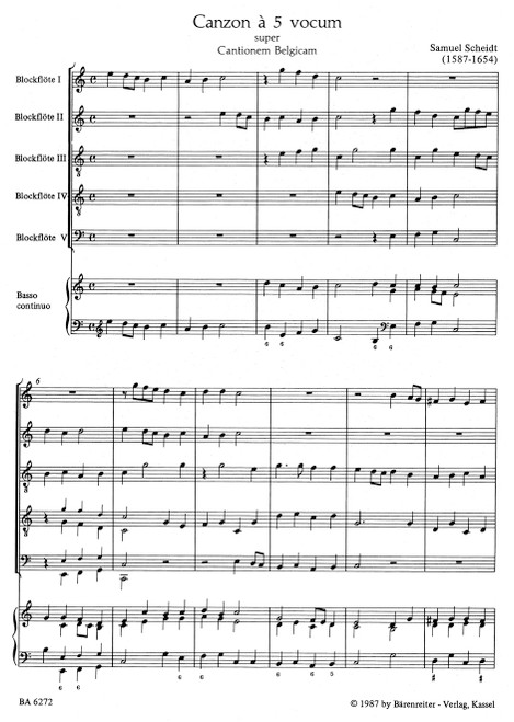 Canzone über ein belgisches Lied [Bar:BA6272]
