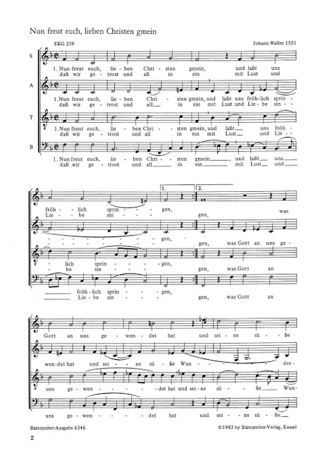 Martin-Luther-Chorheft 1983 [Bar:BA6346]