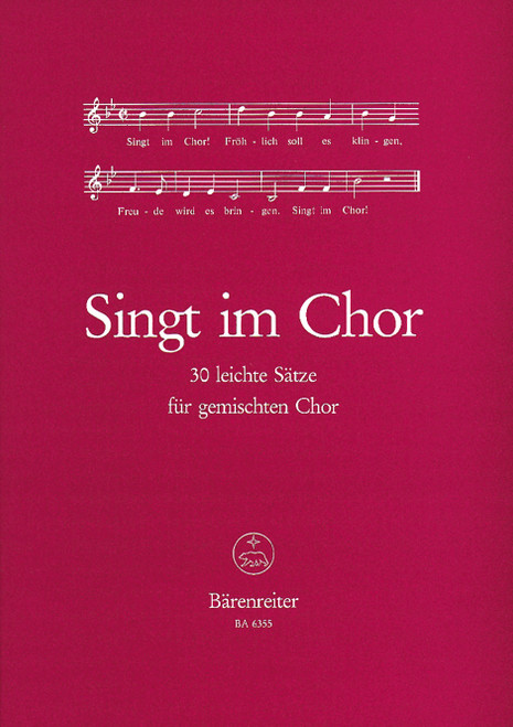 Singt im Chor [Bar:BA6355]