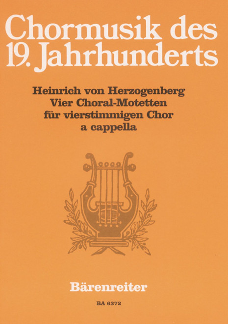 Herzogenberg, Vier Choralmotetten [Bar:BA6372]