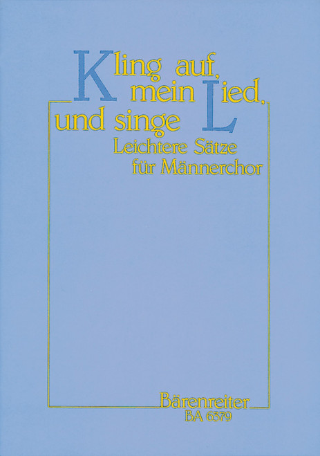 Kling auf, mein Lied, und singe [Bar:BA6379]