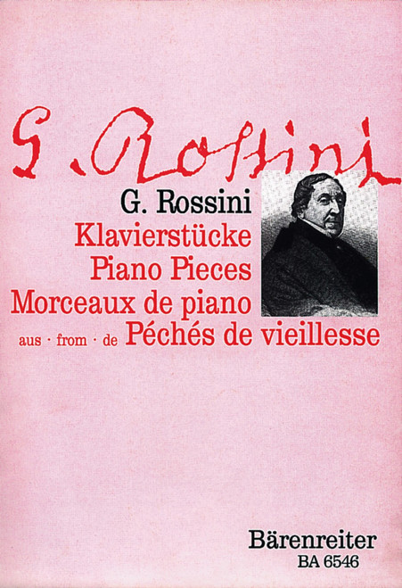 Rossini, Fünf Stücke aus "Péchés de vieillesse" (Sünden des Alters) [Bar:BA6546]