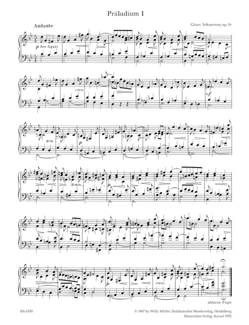 Romantic Piano Music, Volume 1 [Bar:BA6550]