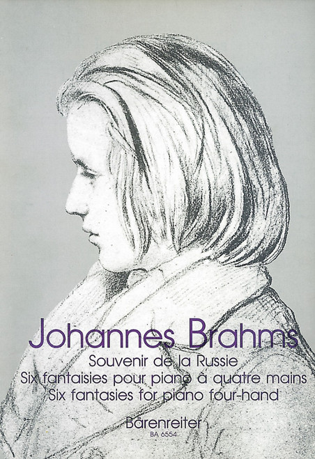 Brahms, Souvenir de la Russie. [Bar:BA6554]