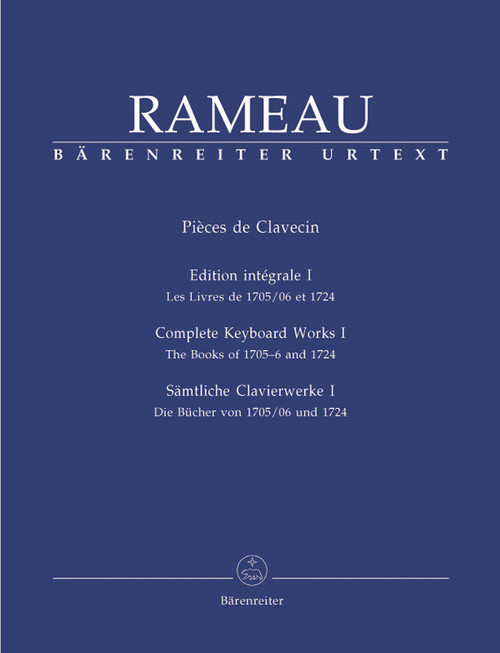 Rameau, Sämtliche Clavierwerke, Band I [Bar:BA6581]