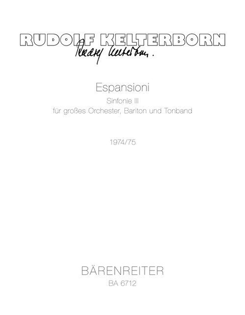 Espansioni (1974/1975) [Bar:BA6712]