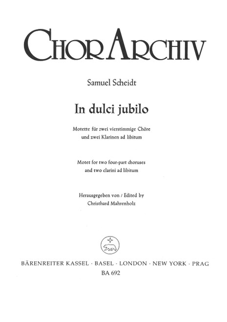 In dulci jubilo [Bar:BA692]