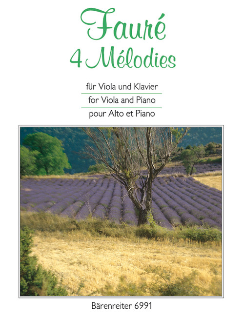 4 Melodies for Viola and Piano [Bar:BA6991]