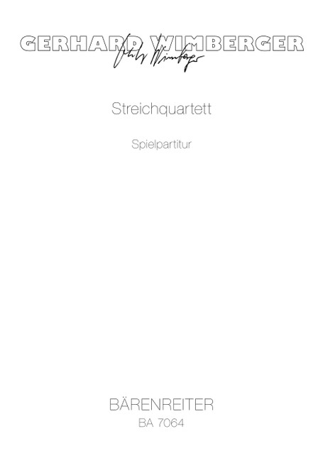 Streichquartett (1978) [Bar:BA7064]