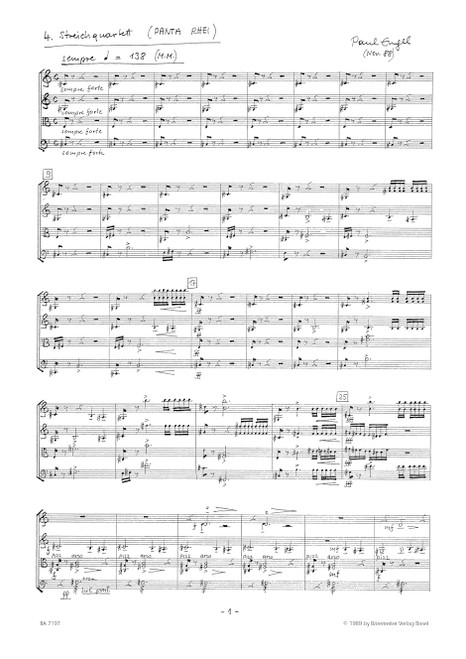 4. Streichquartett (1988) [Bar:BA7197]