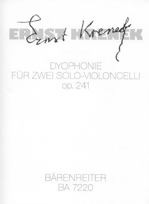 Dyophonie op. 241 (1988) [Bar:BA7220]