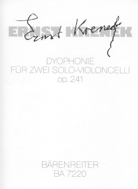 Dyophonie op. 241 (1988) [Bar:BA7220]