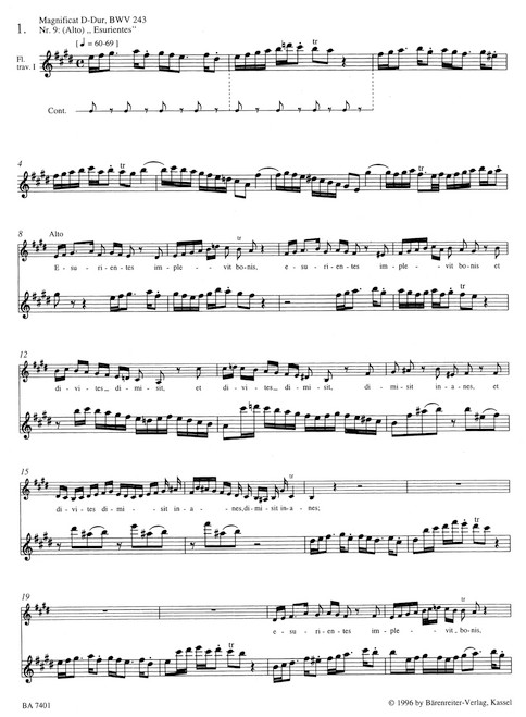 Flute Solos from the Sacred and Secular Vocal Works, Volume II [Bar:BA7401]