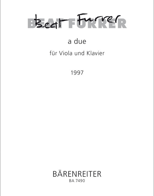 Furrer, a due [Bar:BA7490]