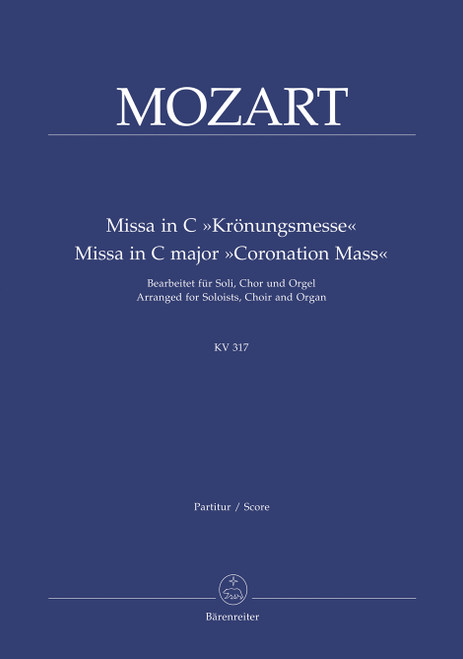 Missa in C major K. 317 "Coronation Mass" [Bar:BA7519]