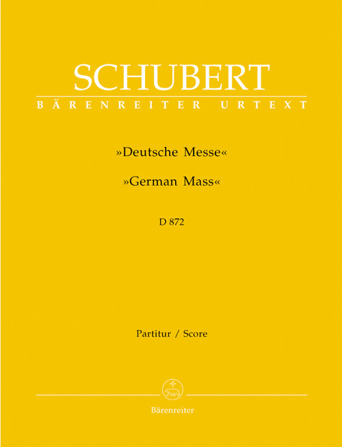 Schubert, German Mass [Bar:BA7599]