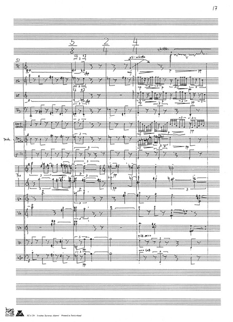 Geleit für großes Ensemble (2001) [Bar:BA7724]