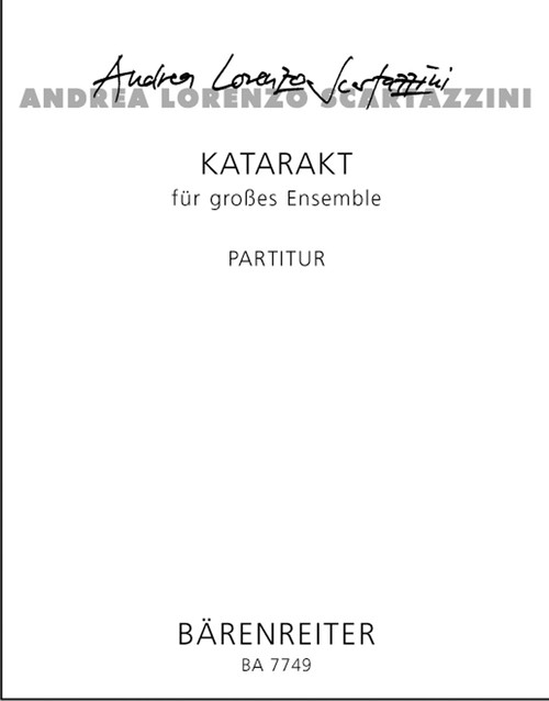 Katarakt für großes Ensemble (2003) [Bar:BA7749]