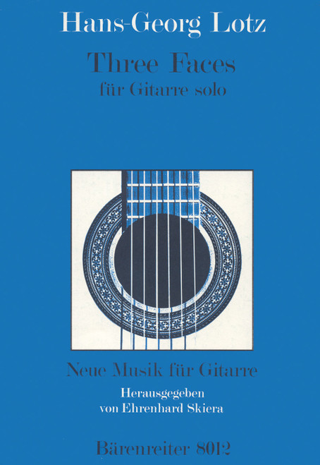 Three Faces for guitar (1974) [Bar:BA8012]