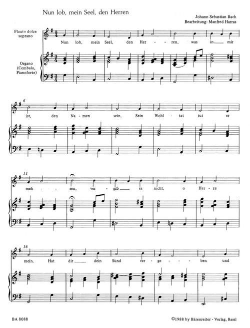 12 Choräle [Bar:BA8088]