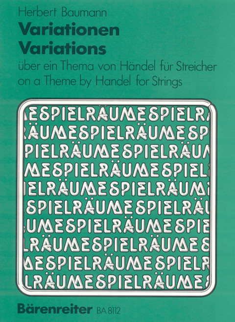 Variationen für Streicher (1985) [Bar:BA8112]