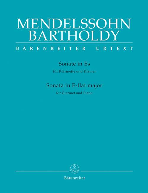 Sonate für Klarinette und Klavier Es-Dur [Bar:BA8151]
