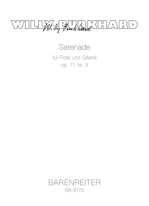 Serenade op. 71/3 (ca. 1945) [Bar:BA8175]