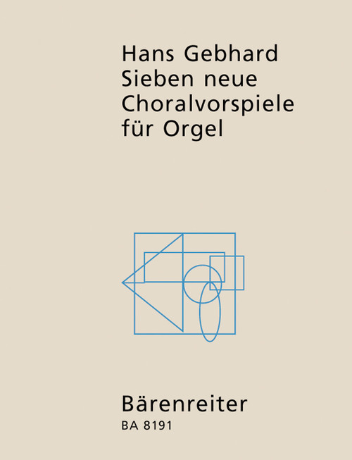 Sieben neue Choralvorspiele für Orgel [Bar:BA8191]