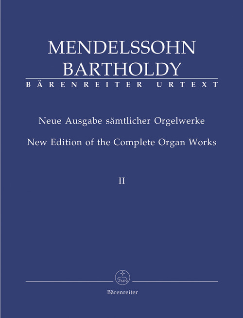 Mendelssohn Bartholdy, Neue Ausgabe sämtlicher Orgelwerke, Band 2 [Bar:BA8197]