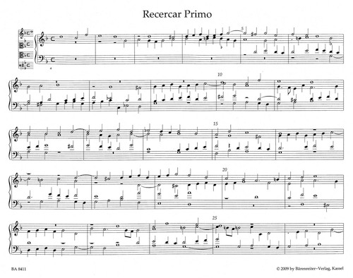 Recercari, et Canzoni franzese (Rom, Zannetti, 1615, ²1618) [Bar:BA8411]