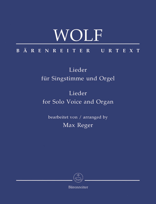 Songs for Solo Voice and Organ [Bar:BA8418]