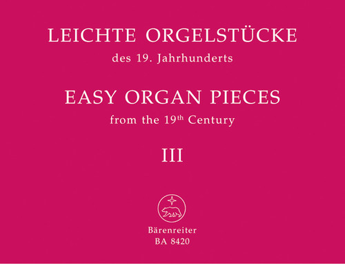Easy Organ Pieces, Volume 3 [Bar:BA8420]