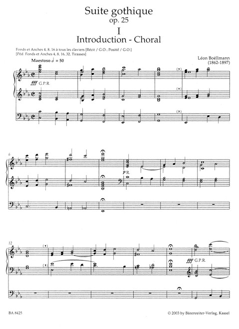 Suiten, posthum veröffentlichte und unveröffentlichte Werke [Bar:BA8425]