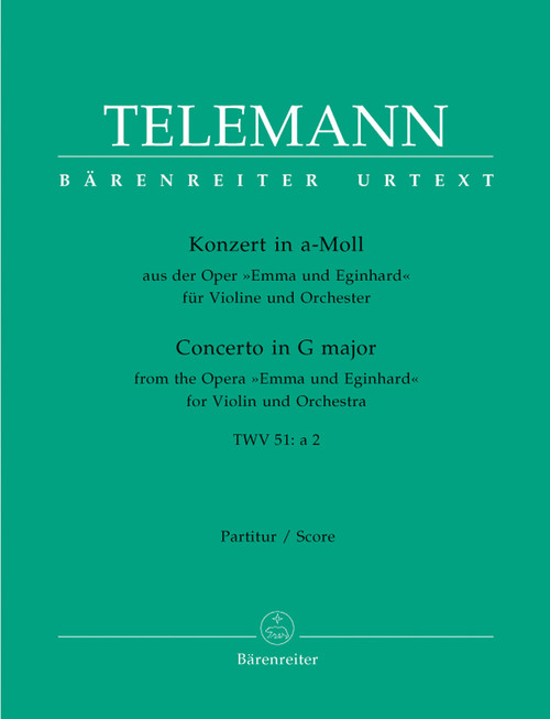 Telemann, Konzert [Bar:BA8657]