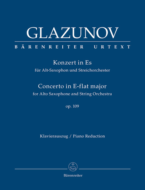 Glazunov, Concerto [Bar:BA8732-90]