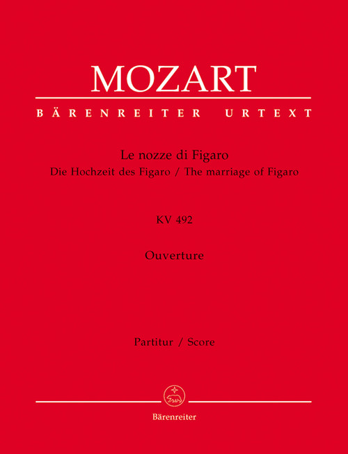 Mozart, Le nozze di Figaro / Die Hochzeit des Figaro [Bar:BA8801]