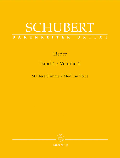 Lieder, Volume 4 [Bar:BA9124]