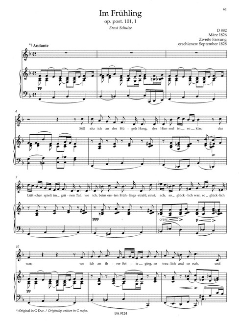 Lieder, Volume 4 [Bar:BA9124]