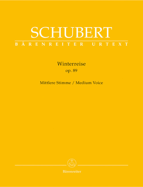 Schubert, Winterreise [Bar:BA9138]