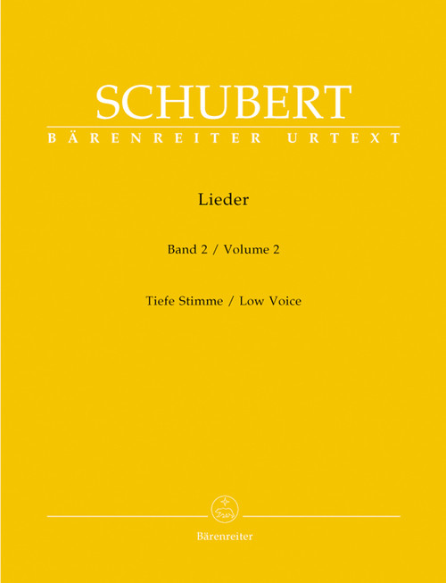 Schubert, Lieder, Volume 2 [Bar:BA9142]