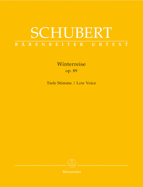 Winterreise op. 89 D 911 [Bar:BA9158]