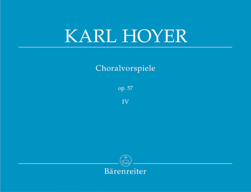 Choralvorspiele op. 57 [Bar:BA9219]