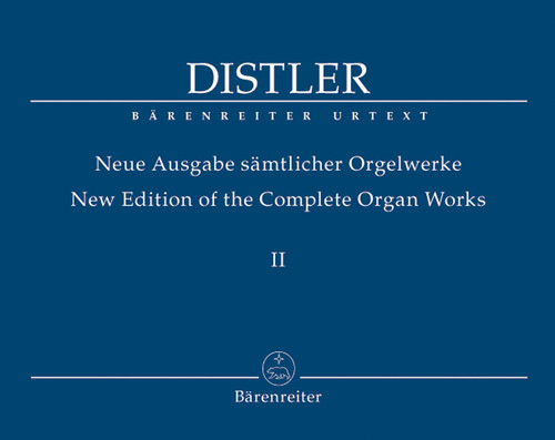 Distler, Kleine Orgelchoralbearbeitungen op. 8, Nr. 3 und einzeln überlieferte Choralbearbeitungen [Bar:BA9232]