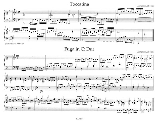 German Organ and Keyboard Music from Bach's Period [Bar:BA9255]