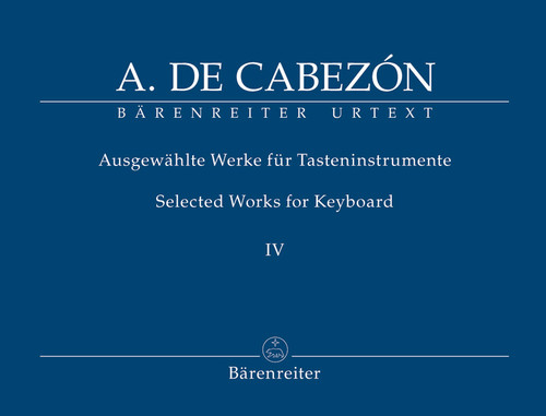 Selected Works for Keyboard, Volume IV [Bar:BA9264]